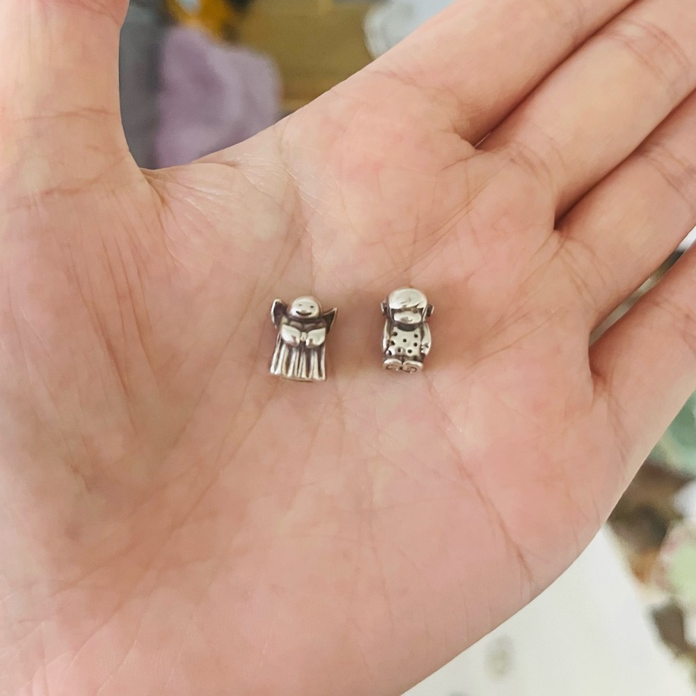 Pandora Silver Charm Set